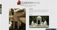 Desktop Screenshot of condesahaus.com